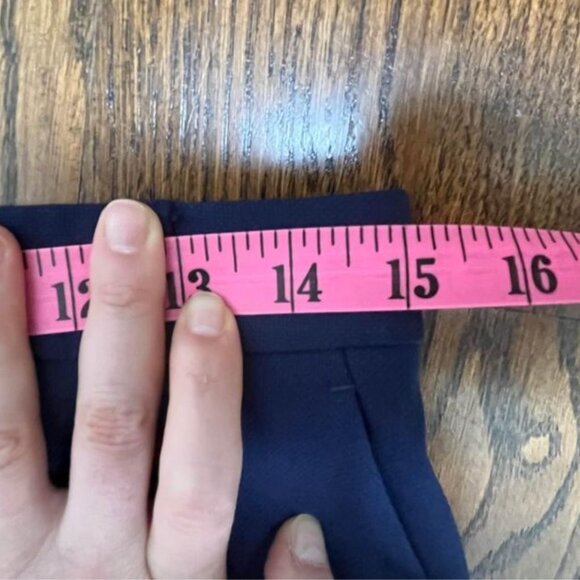 Sharp Massimo Dutti pants, Royal Blue, Size 4 - Picture 4 of 7